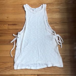 LA Hearts cream tank